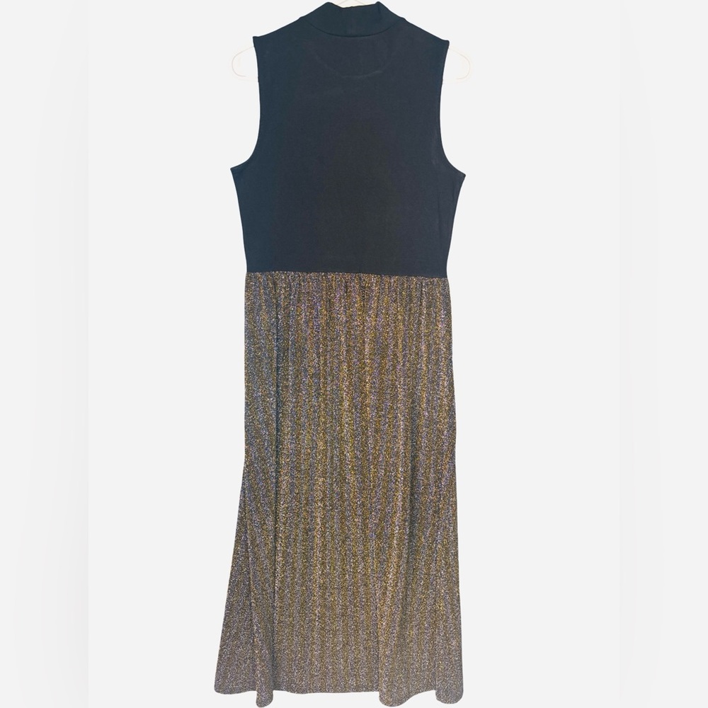 J.Crew Sparkle Mock Neck Midi Dress, Medium - Picture 6 of 9